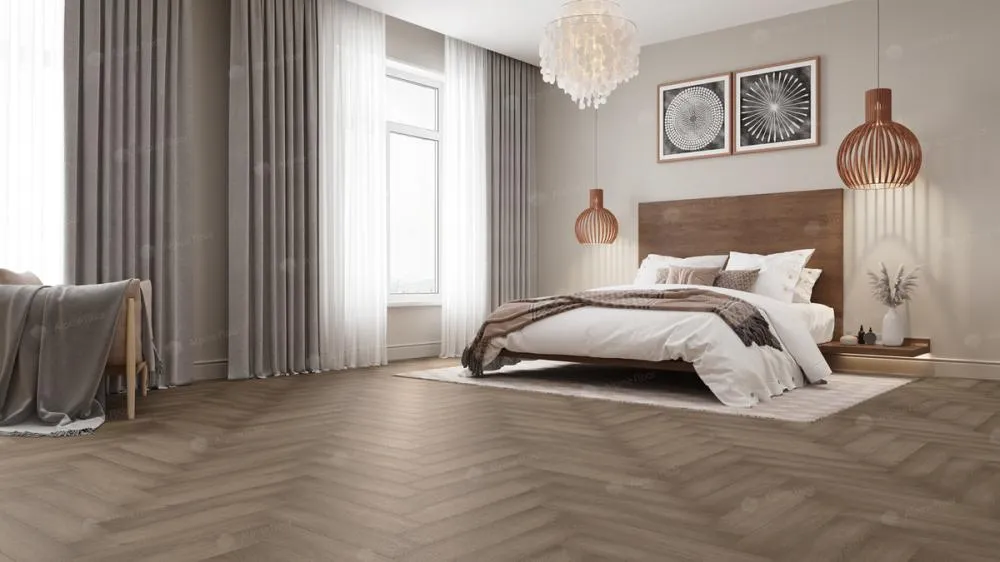 Кварцвинил Alpine Floor Parquet Light Parquet Light ECO 13-7 Дуб Насыщенный