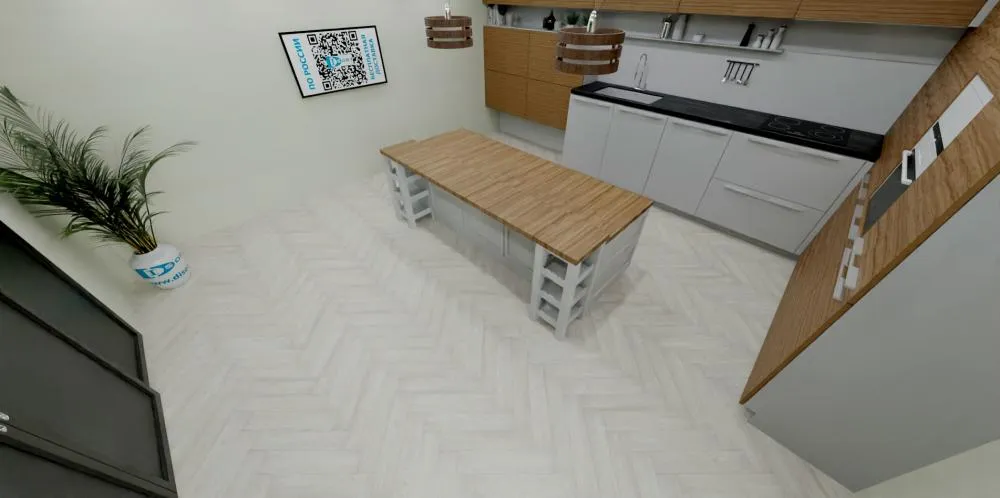 Кварцвинил Alpine Floor Parquet LVT Parquet LVT ECO 16-9 Голубой Лес