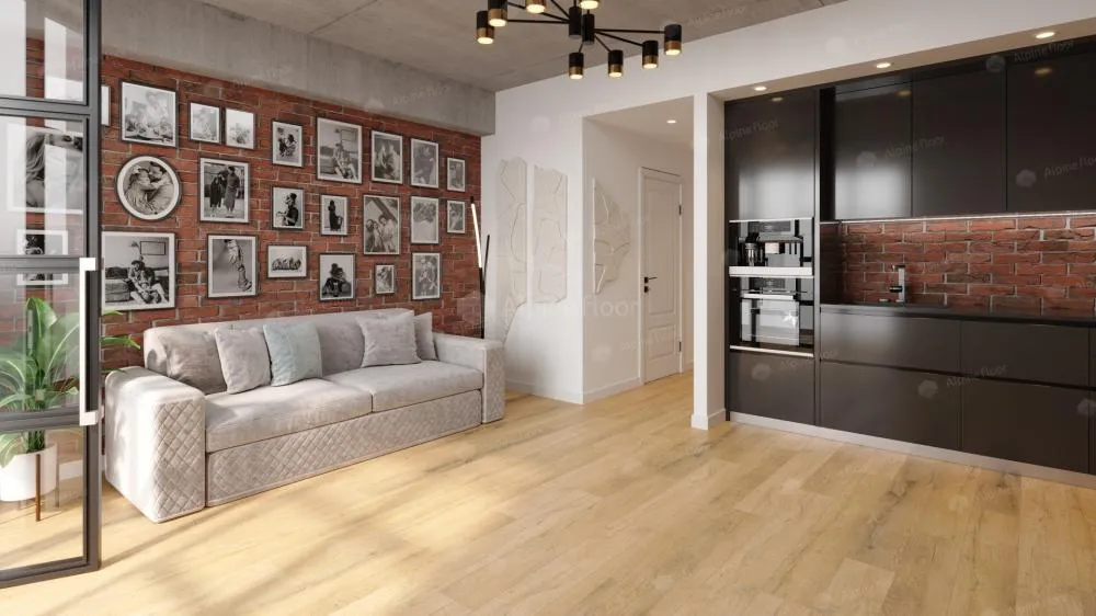 Кварцвинил Alpine Floor Premium XL Premium XL ECO 7-16 Дуб Медовый