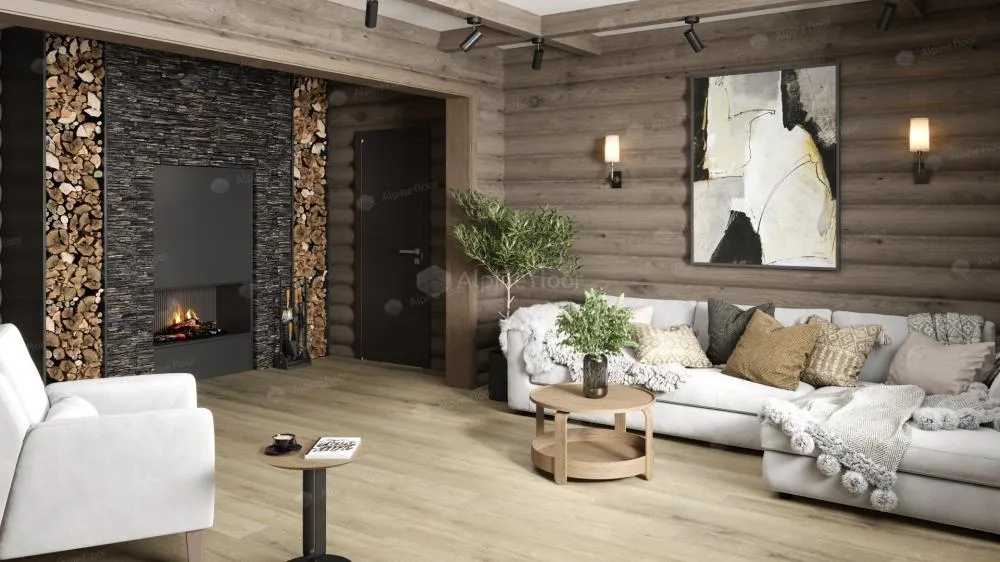 Кварцвинил Alpine Floor Premium XL Premium XL ECO 7-19 Дуб Сливочный