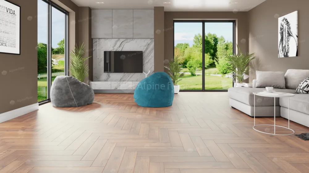 Кварцвинил Alpine Floor Parquet Premium ABA Parquet Premium ABA ECO 19-2 Дуб Royal