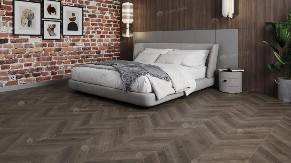 Кварцвинил Alpine Floor Chevron LVT Chevron LVT ECO 20-9 Дуб Антарес