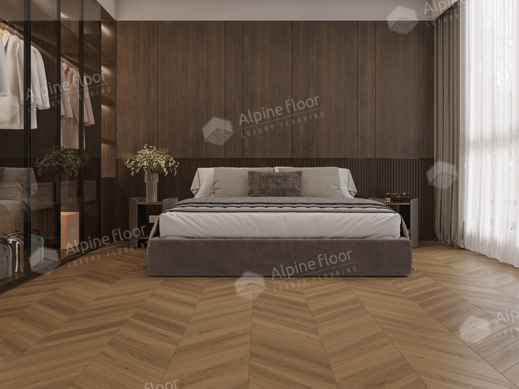 Ламинат Alpine Floor Chevron Art Chevron Art LF109-07, 550*112*12mm (1,232 м2 20 шт в уп)