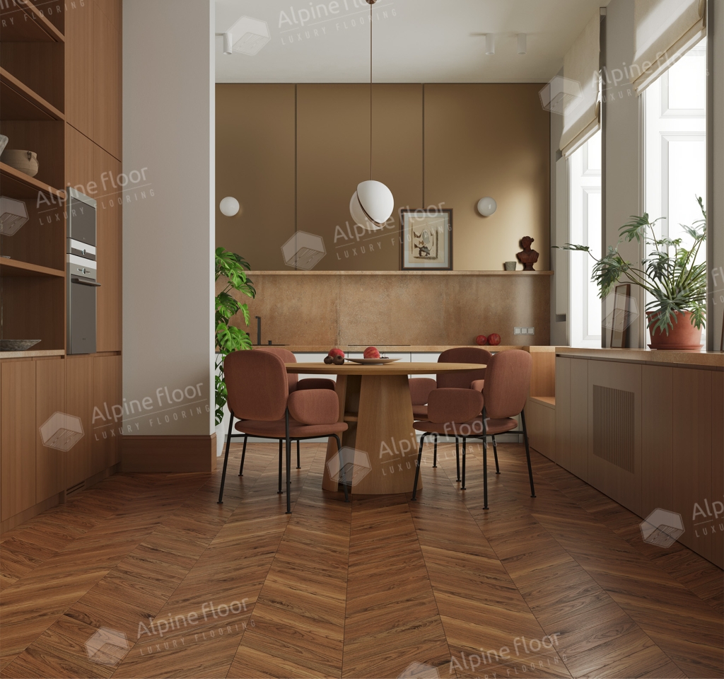 Ламинат Alpine Floor Chevron Art Chevron Art LF109-11, 550*112*12mm (1,232 м2 20 шт в уп)