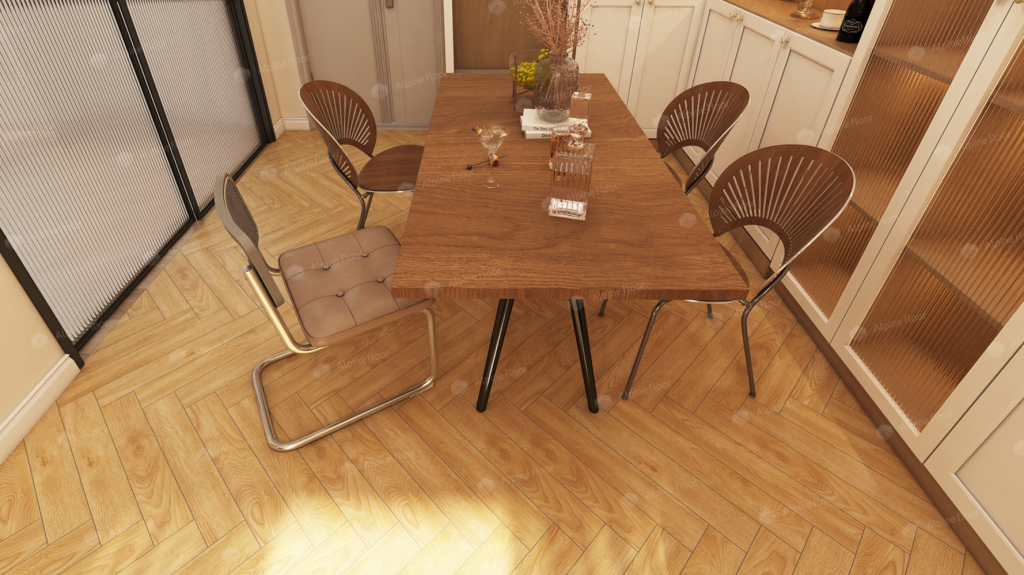 Ламинат Alpine Floor Herringbone 10 Herringbone 10, LF107-06 Дуб Пьемонт 600 х 100 х 10 mm