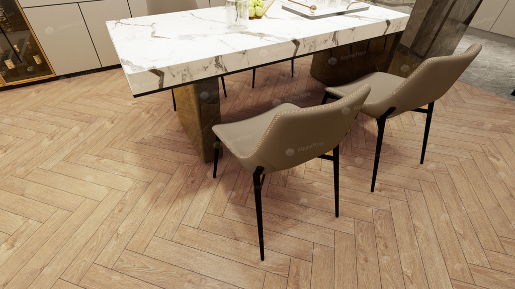 Ламинат Alpine Floor Herringbone 10 Herringbone 10, LF107-07 Дуб Тироль 600 х 100 х 10 mm
