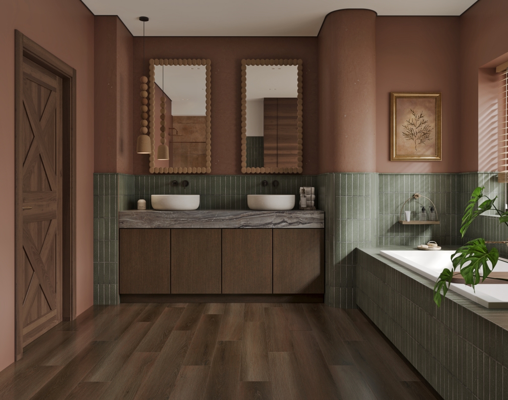 Кварцвинил Alpine Floor Титан 6 Титан 6 ECO 28-6-R Обсидиан