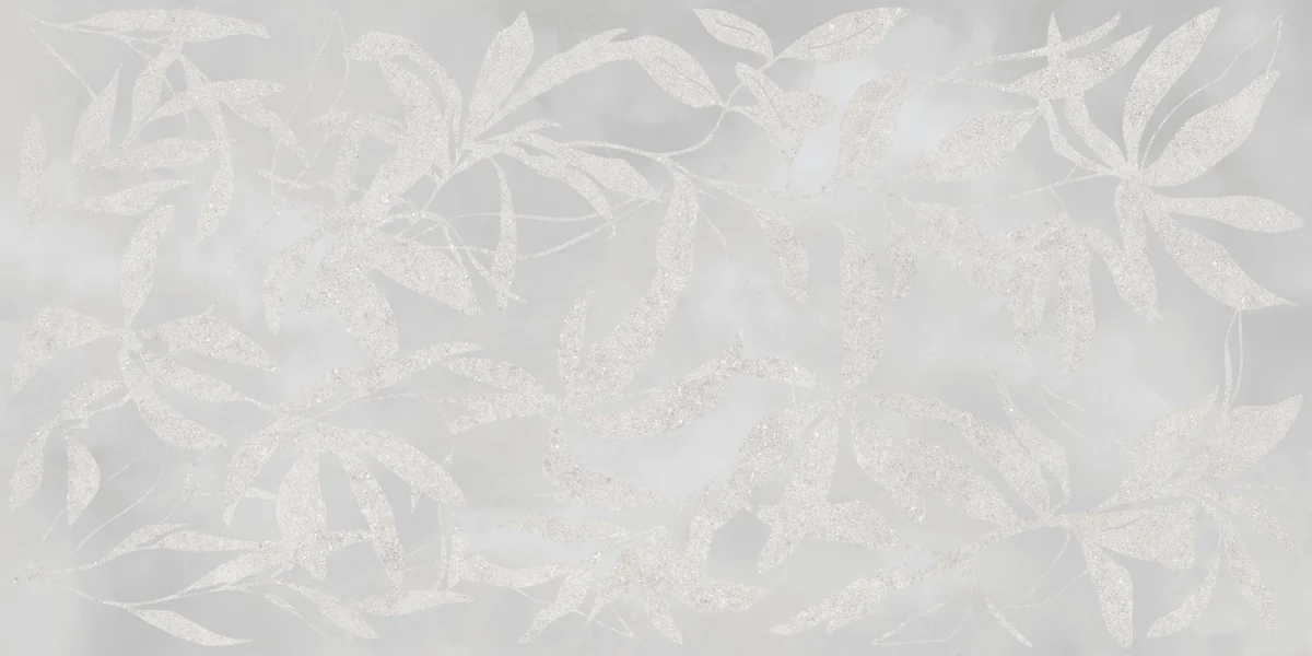 Керамогранит Vitra ArtWall ArtWall Floral Grey 1200x600 MATT