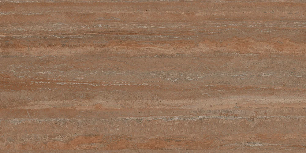Керамогранит Vitra Stone Systems Stone Systems DecoTravertine Rosso 1200x600 MATT