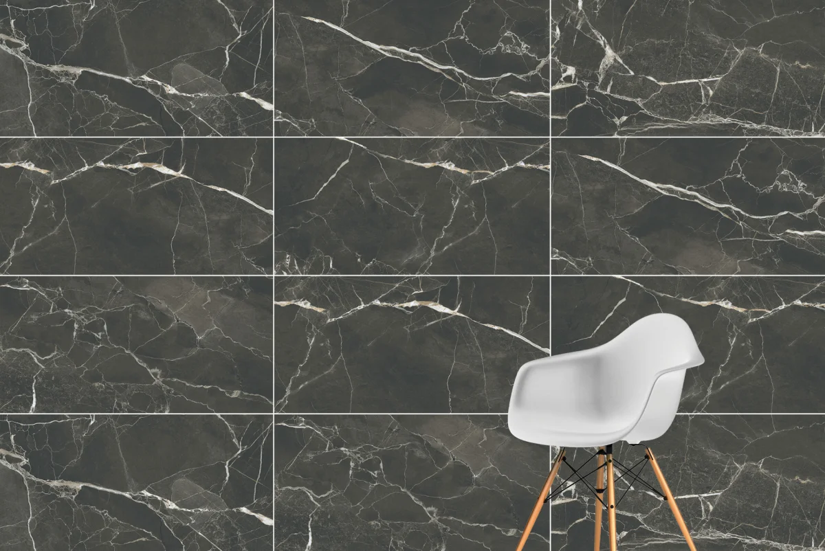 Коллекция SilkMarble Porto Nero Vitra - КЕРАМОГРАНИТ