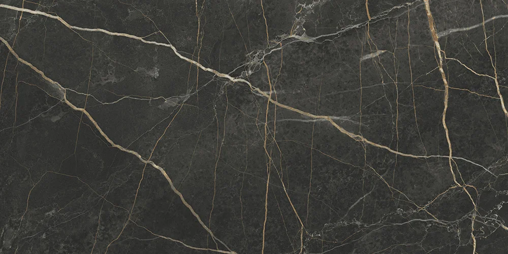 Керамогранит Vitra Marble System Marble Systems Port Laurent Black 1200x600 LAPP