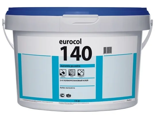 Коллекция Двухкомпонетнтый ПУ клей Forbo 140 Euromix PU Extra Forbo - КЛЕЙ