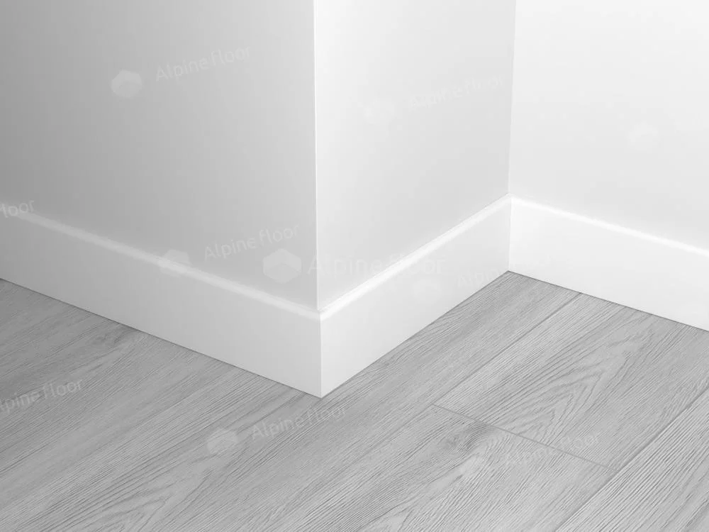 Кварцвинил Alpine Floor Grand Sequoia Плинтус ECO 11-00 Белый Матовый 2,2 м (Grand Sequoia)