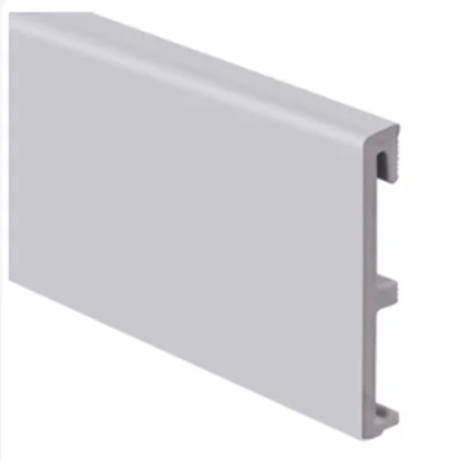 Salag Плинтус Grey RAL7047 2,4 м (Alpha 100)