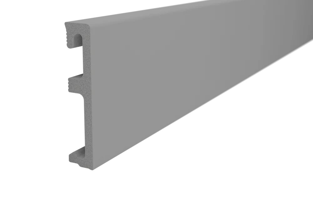 Salag Плинтус Grey 2,4 м (Alpha 80)
