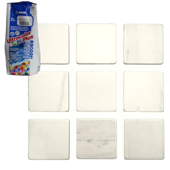Коллекция Затирка Mapei Ultracolor Plus 100 Белый Mapei - СУХИЕ СМЕСИ