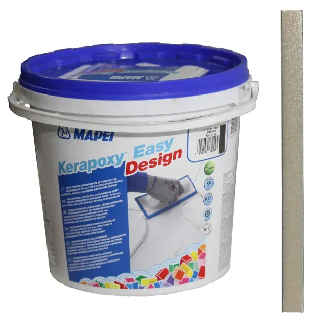 Коллекция Затирка Mapei Kerapoxy 2K Easy Design 123 античный серый Mapei - СУХИЕ СМЕСИ