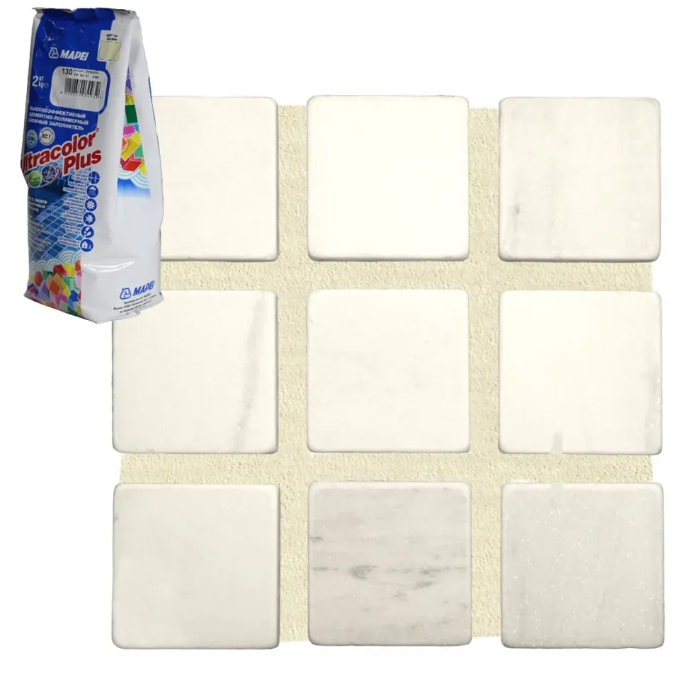 Коллекция Затирка Mapei Ultracolor Plus 130 Жасмин Mapei - СУХИЕ СМЕСИ