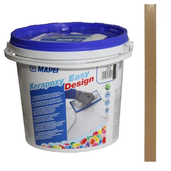 Коллекция Затирка Mapei Kerapoxy 2K Easy Design 135 золотой песок Mapei - СУХИЕ СМЕСИ
