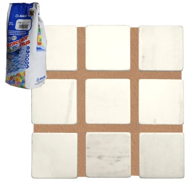 Коллекция Затирка Mapei Ultracolor Plus 135 Золотой песок Mapei - СУХИЕ СМЕСИ