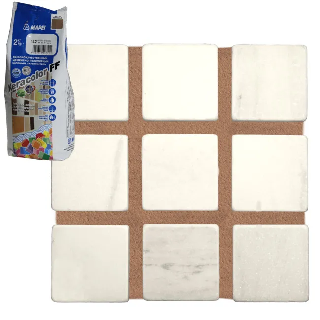 Коллекция Затирка Mapei Keracolor FF 142 Коричневый Mapei - СУХИЕ СМЕСИ