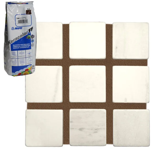 Коллекция Затирка Mapei Keracolor FF 144 Шоколад Mapei - СУХИЕ СМЕСИ
