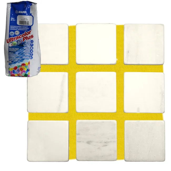 Коллекция Затирка Mapei Ultracolor Plus 150 желтый Mapei - СУХИЕ СМЕСИ