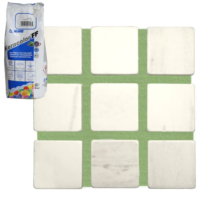 Коллекция Затирка Mapei Keracolor FF 181 нефрит Mapei - СУХИЕ СМЕСИ
