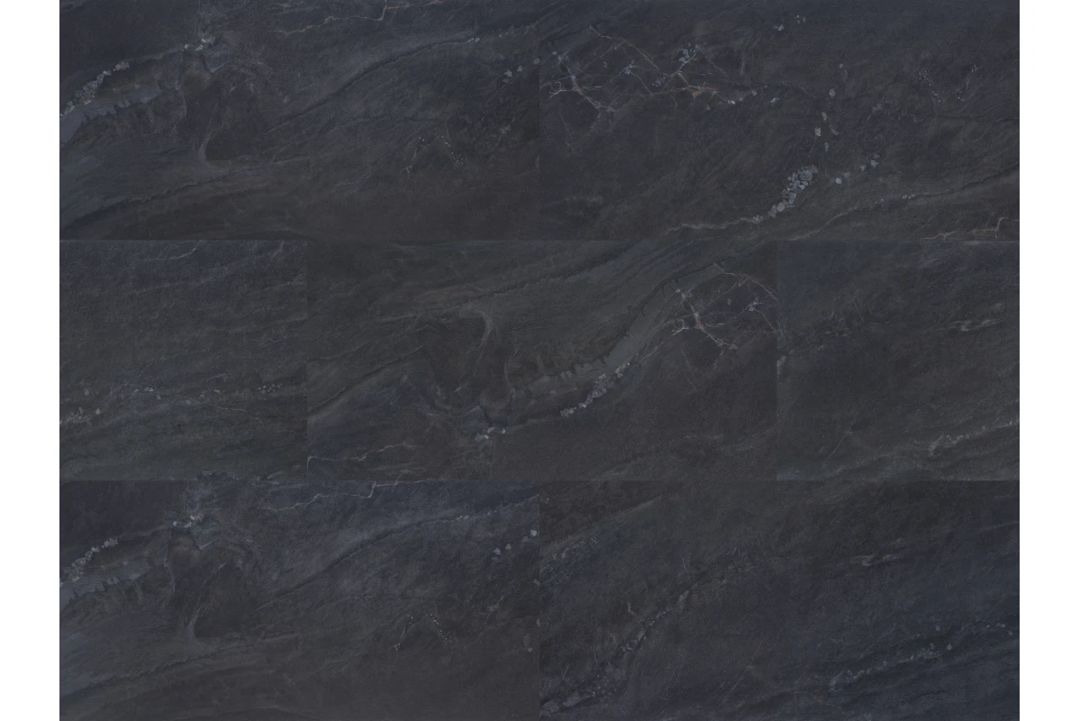 Кварцвинил Vinilam Ceramo XXL Stone Ceramo XXL Stone 91910 Неаполитанский Черный