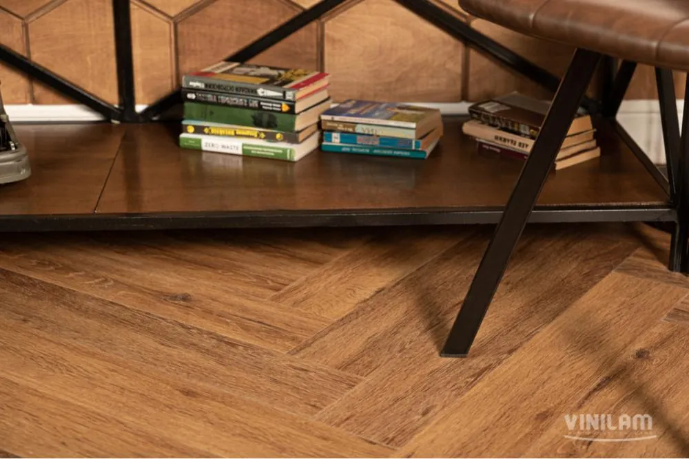 Кварцвинил Vinilam Parquet Herringbone Parquet Herringbone IS11210 Де Вилль