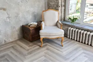 Vinilam Parquet Herringbone IS11122 Эрмитаж