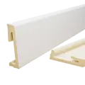 Salag Плинтус White 2,2 м (Alpha 60)