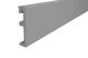 Salag Плинтус Grey 2,4 м (Alpha 80)