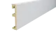 Salag Плинтус White 2,4 м (Alpha 80)